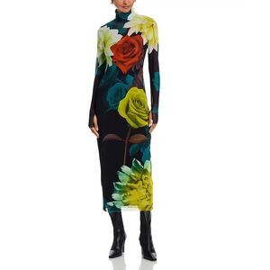 New AFRM Shailene Floral Midi Dress Women's Size Medium